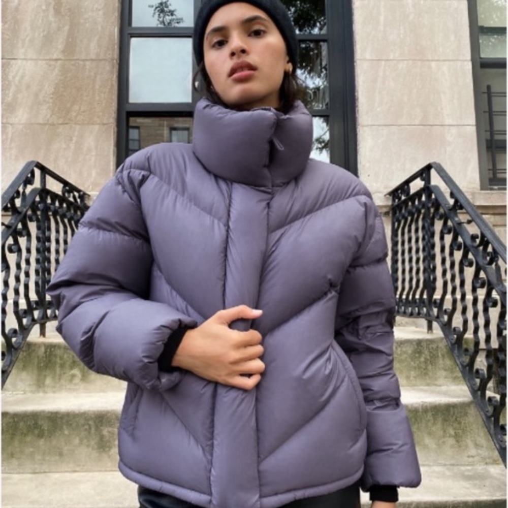 Aritzia Wilfred the Cloud Purple Puffer. Size S.